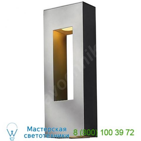 Atlantis large ada outdoor wall light hinkley lighting 1649bz, уличный настенный светильник