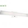 Kuzco lighting vl6020-ch vl60 led vanity light, светильник для ванной