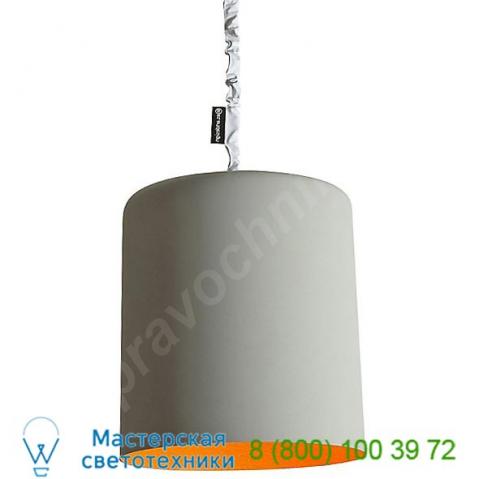 In-es art design bin cemento pendant light bin cemento grey/white, подвесной светильник