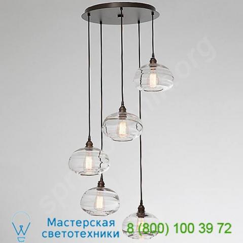 Chb0036-03-fb-oc-c01-e2 coppa multipoint pendant light hammerton studio, светильник