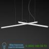 Halo lineal double led pendant light vibia, светильник