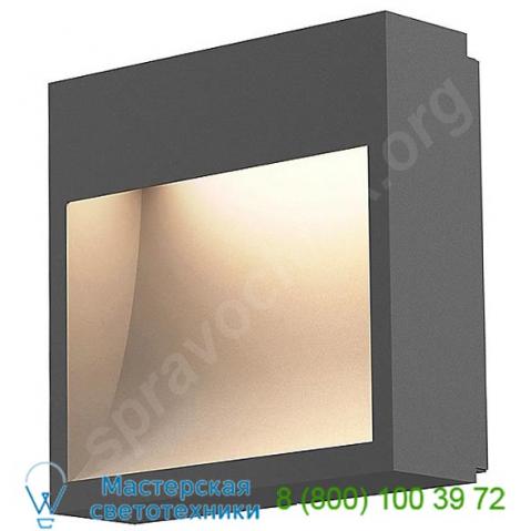 7360. 72-wl square curve indoor/outdoor led sconce sonneman lighting, уличный настенный светильник