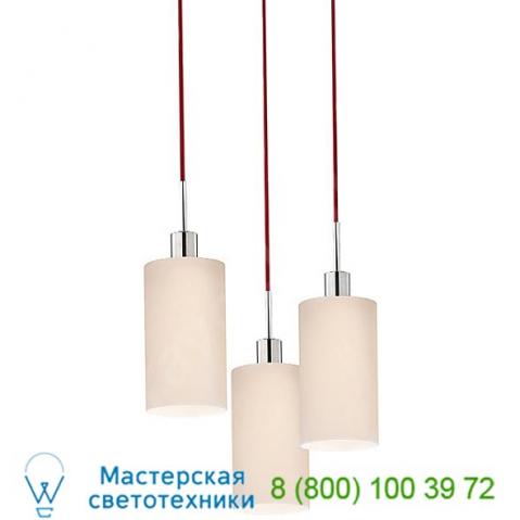 Sonneman lighting 3560. 01k-3 glass pendants cylinder pendant light, светильник