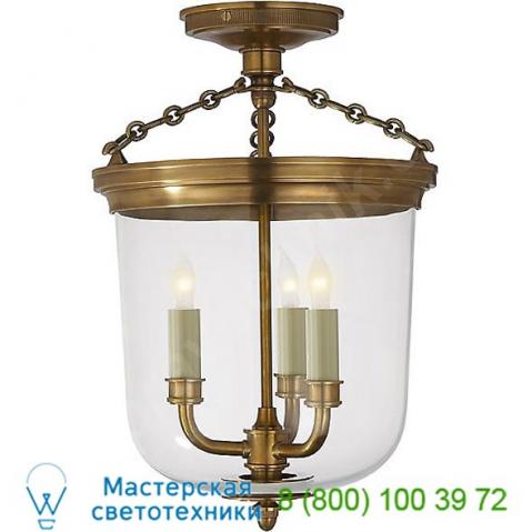 Visual comfort merchant semi-flush mount tob 4212an, светильник