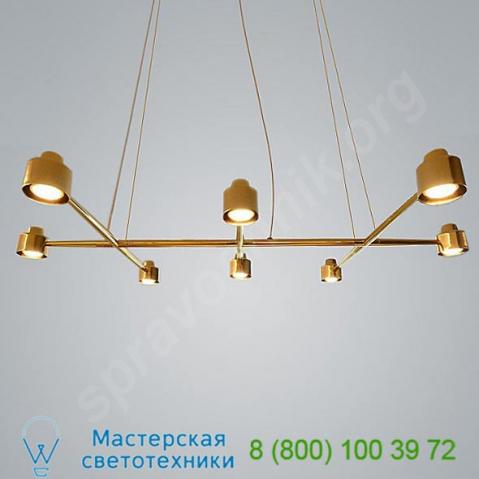 D5-1027bch spider linear suspension light zaneen design, светильник