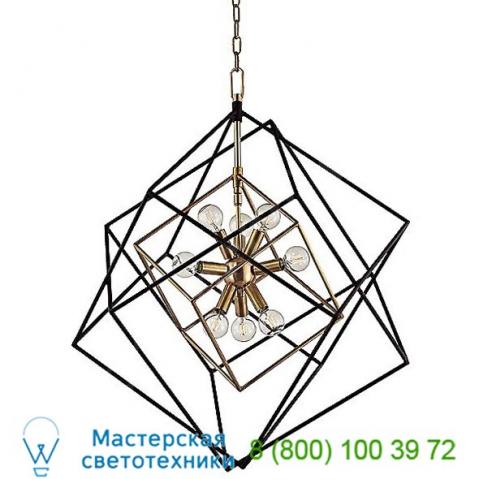 1222-agb roundout multi-cube pendant hudson valley lighting, подвесной светильник