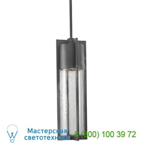 Shelter outdoor pendant light hinkley lighting 1322bk, уличный подвесной светильник