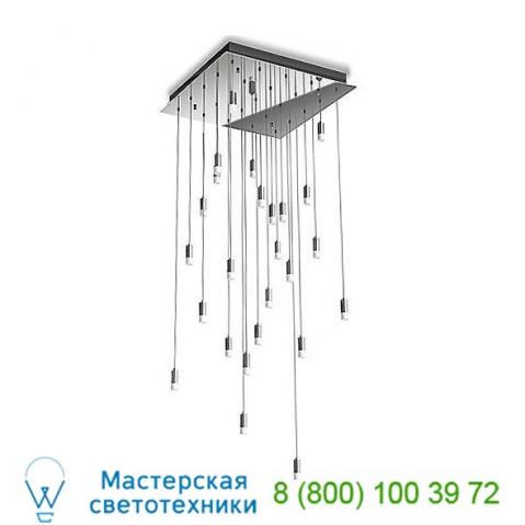 Ser-24p-pc-bu blackjack lighting seraph square led multi-light pendant light, светильник