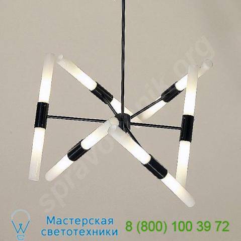 Modern verve fl-cw-bn-mg flute light w led chandelier, светильник