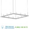 Sonneman lighting intervals square led pendant light 20qks04b, светильник