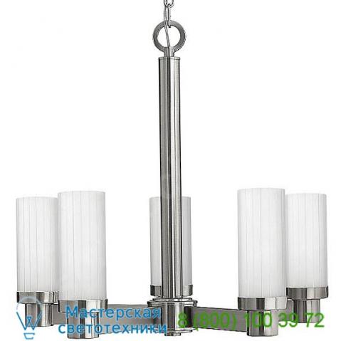 4975bn midtown 5-light chandelier hinkley lighting, светильник