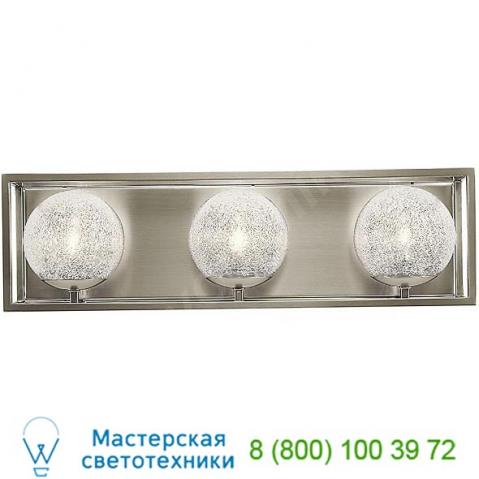 Karia vanity light kichler 45918ni, светильник для ванной