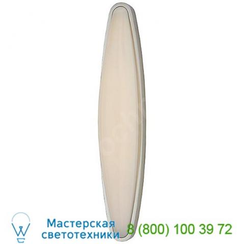 Arn 2401bz-wg visual comfort ezra led bathroom wall sconce, настенный бра