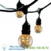 String lights with globe lamps 810003 bulbrite, уличный потолочный светильник