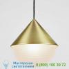 Halfp-hem-bk-cf-u roll &amp; hill half and half hemisphere pendant light, светильник