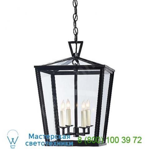 Darlana outdoor hanging lantern cho 5084bz visual comfort, уличный подвесной светильник