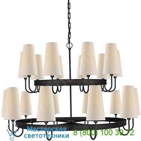 Chc 1620ab-l visual comfort venini 2-tier chandelier, светильник