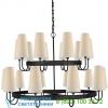 Chc 1620ab-l visual comfort venini 2-tier chandelier, светильник