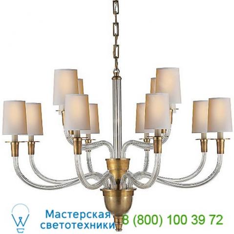 Tob 5033hab-np visual comfort vivian two-tier chandelier, светильник