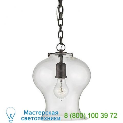 Katie bell jar mini pendant light visual comfort tob 5226hab/g1-sg, светильник