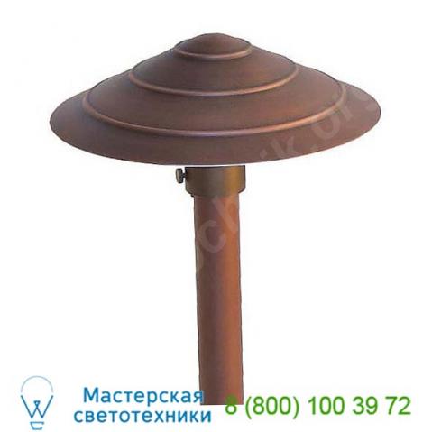 Al-20-ah-h-cop copper saturn rings area light focus industries, светильник для садовых дорожек