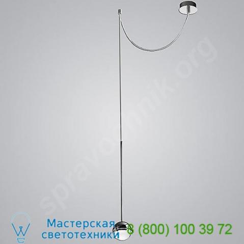 Convivio mini pendant light with swag zaneen design d3-1014chr-sat, светильник