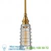 Visual comfort chc 5474an-cg covington mini pendant with ribbed glass, светильник