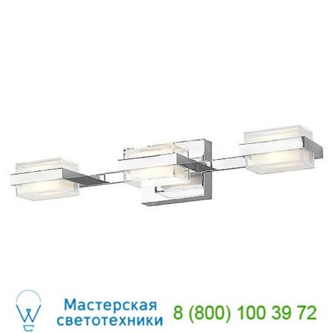 Tech lighting 700bckmd3hc-led930 kamden 3-light bath bar, светильник для ванной