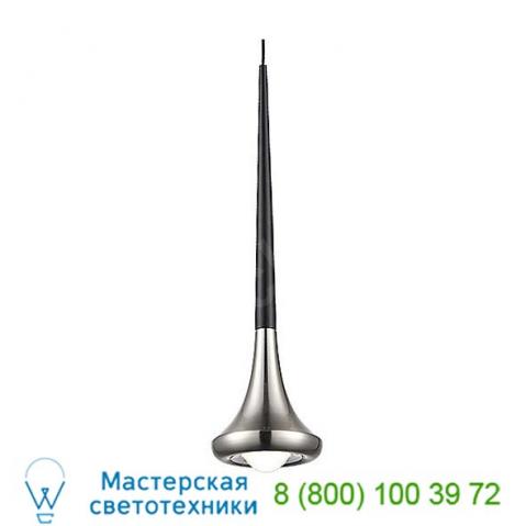 Davis led pendant light kuzco lighting pd19601-bk/bn, подвесной светильник