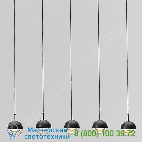 Dora pl5 linear suspension light sld-1010pl5-brs seed design, светильник