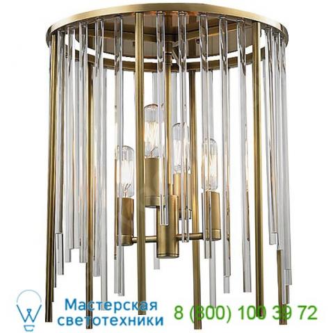 2510-agb hudson valley lighting lewis flush mount ceiling light, светильник