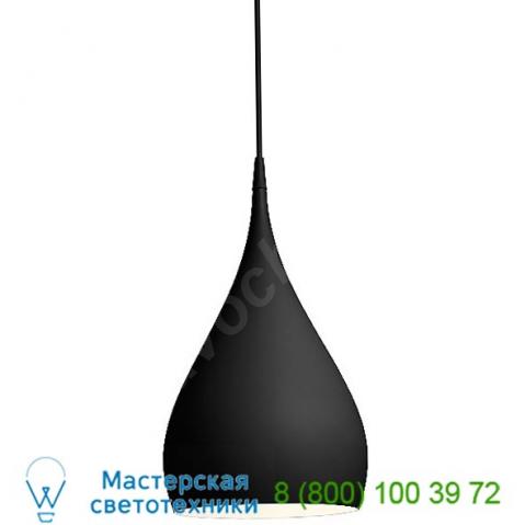 &amp;tradition at-20929003-ul-black-pvc spinning bh1 pendant light, светильник