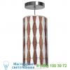 Jefdesigns jd_weave1_walnut_lisha16 weave 1 column pendant light, светильник