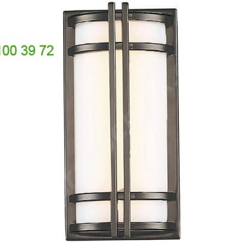 Modern forms skyscraper led outdoor wall light ws-w68612-bz, уличный настенный светильник