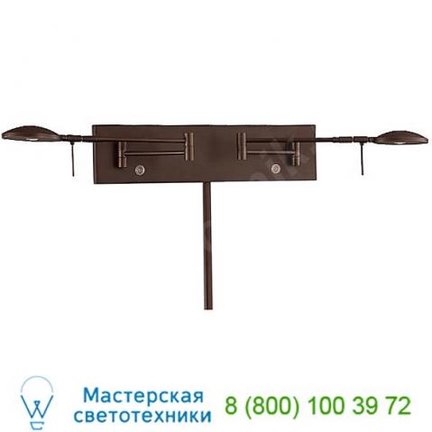 Georges reading room p4339 led swing arm wall lamp p4339-647 george kovacs, бра