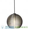 Kristall 6 one light low voltage pendant (smoke/nickel/flat/led) - open box ob-1xt-461502-led-sn