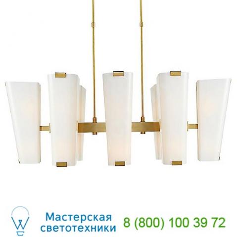 Visual comfort alpine linear suspension light arn 5312hab-cg, светильник