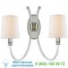 Jn 2030cg/ab-l clarice 2-light wall light visual comfort, настенный светильник бра