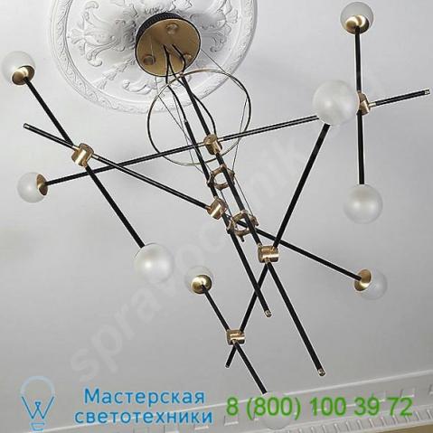 St-9-bla/pb intueri light bullarum st-9 chandelier, светильник