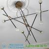 St-9-bla/pb intueri light bullarum st-9 chandelier, светильник