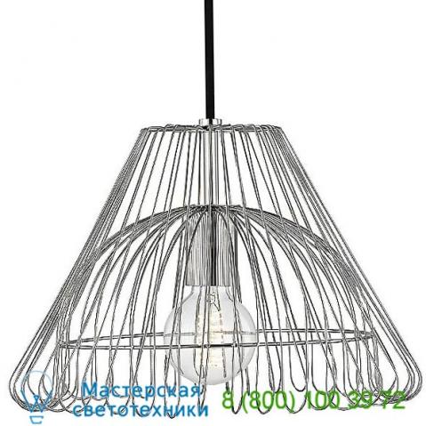 Katie pendant light h180701s-pb mitzi - hudson valley lighting, подвесной светильник