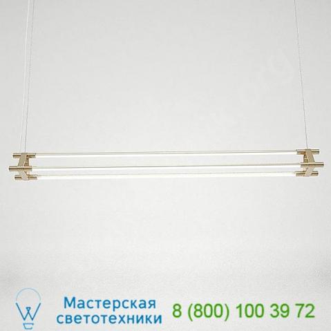 Juniper design jpr-thes-02-mtr-xx3-30-f-l6a thin multiples triad linear suspension light, светильник