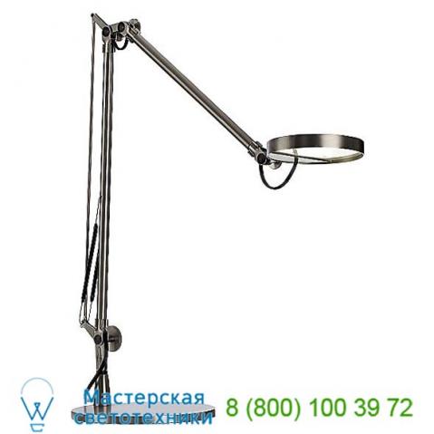 Gabriela-led-tbl-matnickel gabriela led table lamp carpyen, настольная лампа