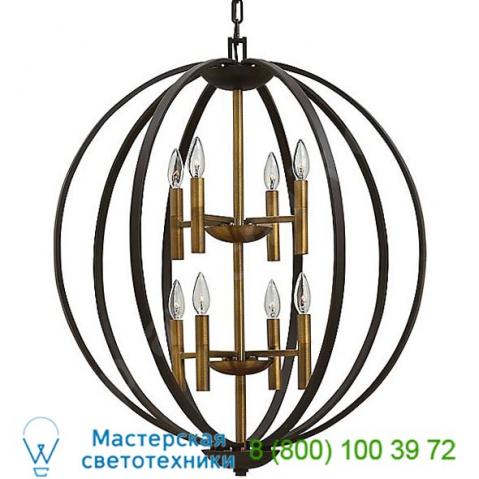 3468cg euclid 2 tier chandelier hinkley lighting, подвесной светильник