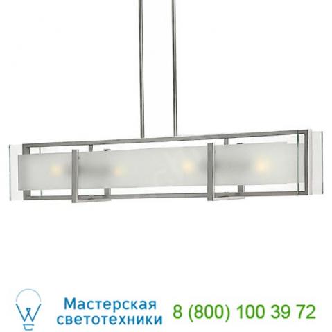 Latitude linear chandelier 3996bn hinkley lighting, светильник