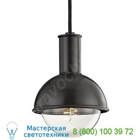 H111701-agb riley mini pendant light mitzi - hudson valley lighting, светильник