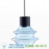 Drop pendant lamp (blue glass) - open box return  bover, светильник
