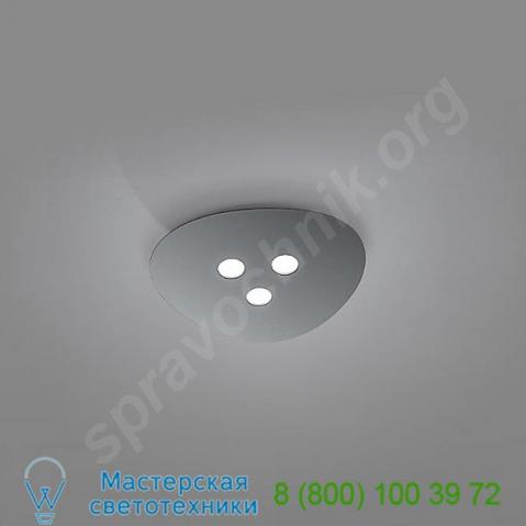 Zaneen design d4-2031bla scudo led flush mount ceiling light, светильник