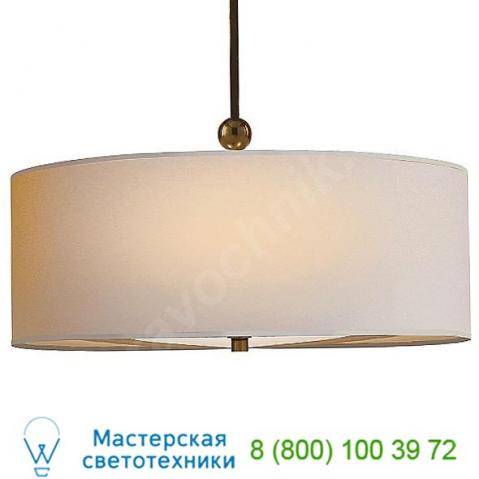 Tob 5011an-np reed drum pendant visual comfort, подвесной светильник