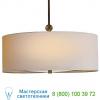 Tob 5011an-np reed drum pendant visual comfort, подвесной светильник